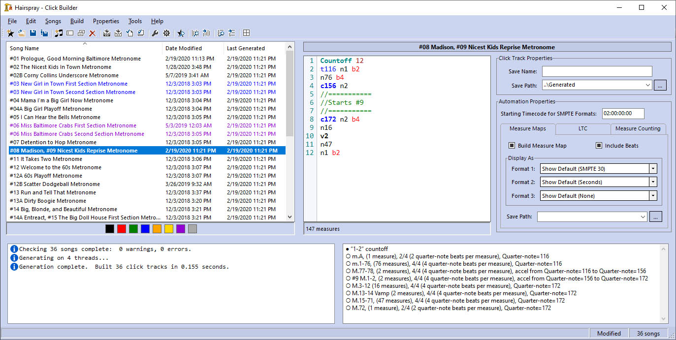 Click Builder Main Form
